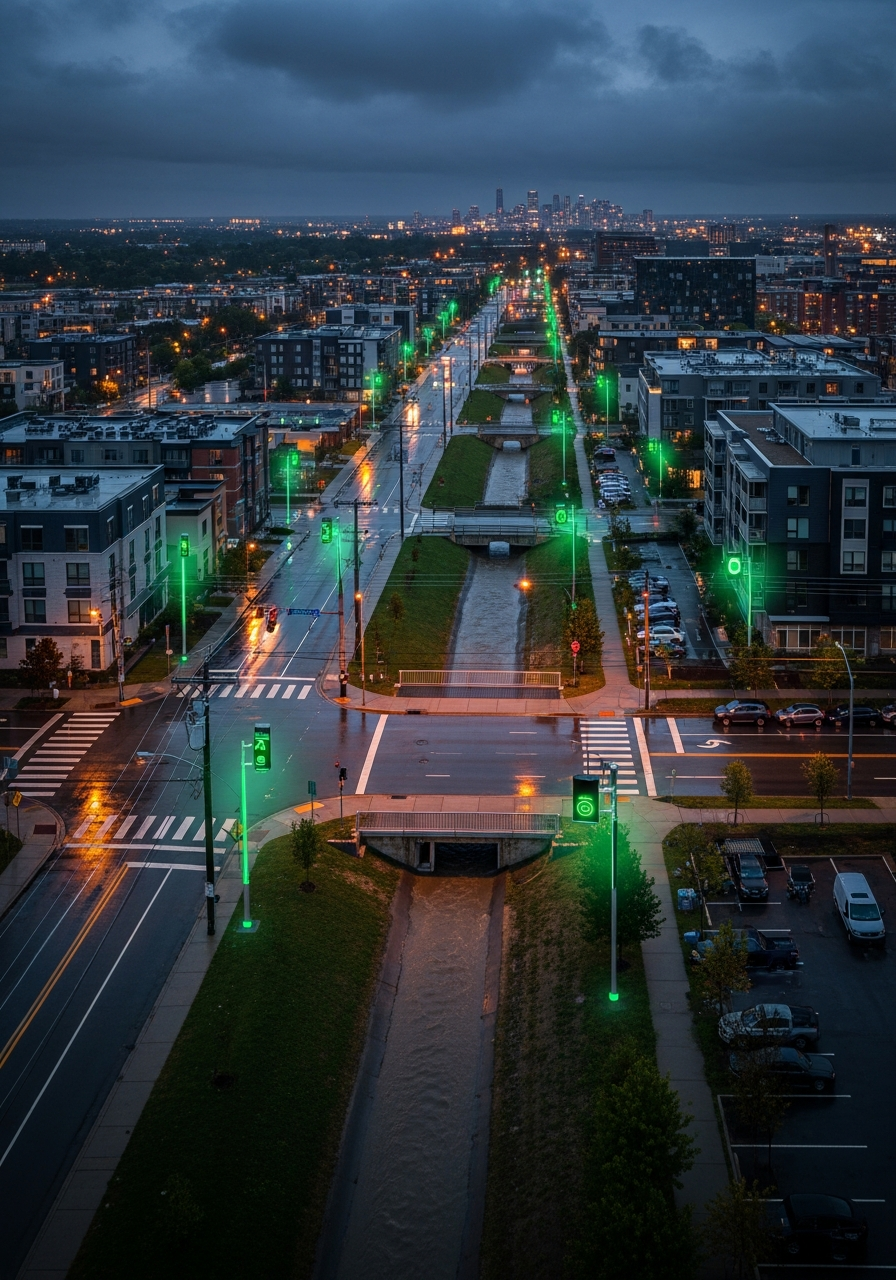 EcoGuard AI energy sensor network